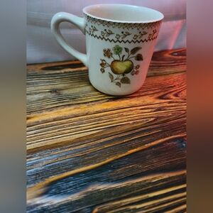 Vintage Johnson Brothers Staffordshire Old Granite Fruit Sampler Collectible Mug